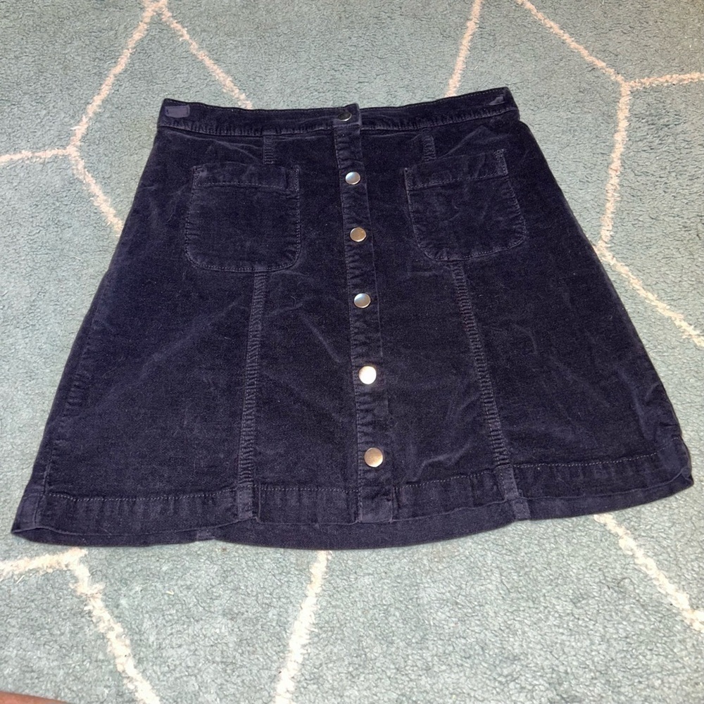 Women’s Urban Outfitters - Button Up Denim Skirt - Size M - Black​